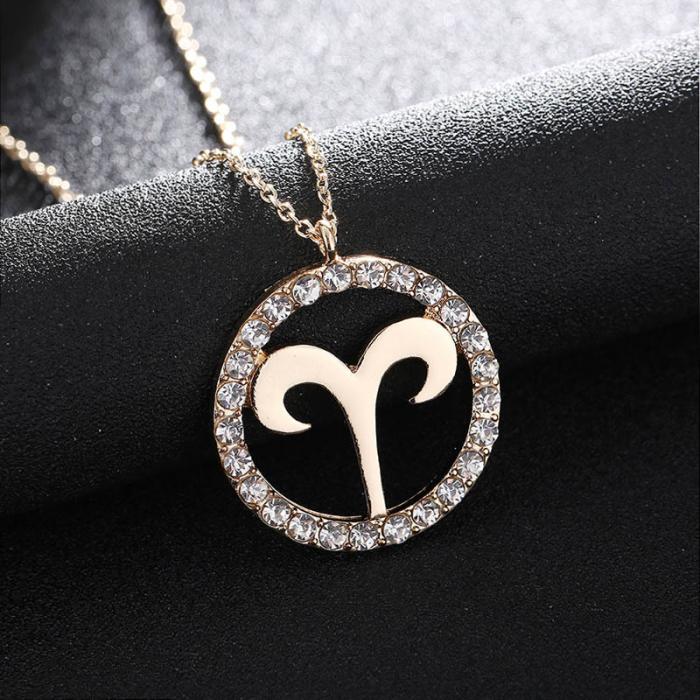 Zodiac Necklace Gold