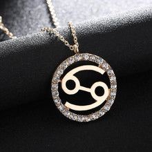 Load image into Gallery viewer, Zodiac Necklace Gold