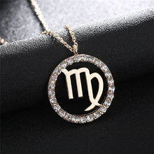 Load image into Gallery viewer, Zodiac Necklace Gold