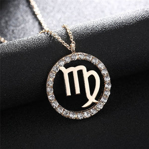 Zodiac Necklace Gold