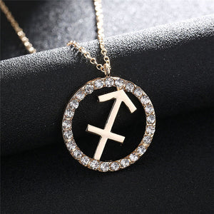 Zodiac Necklace Gold